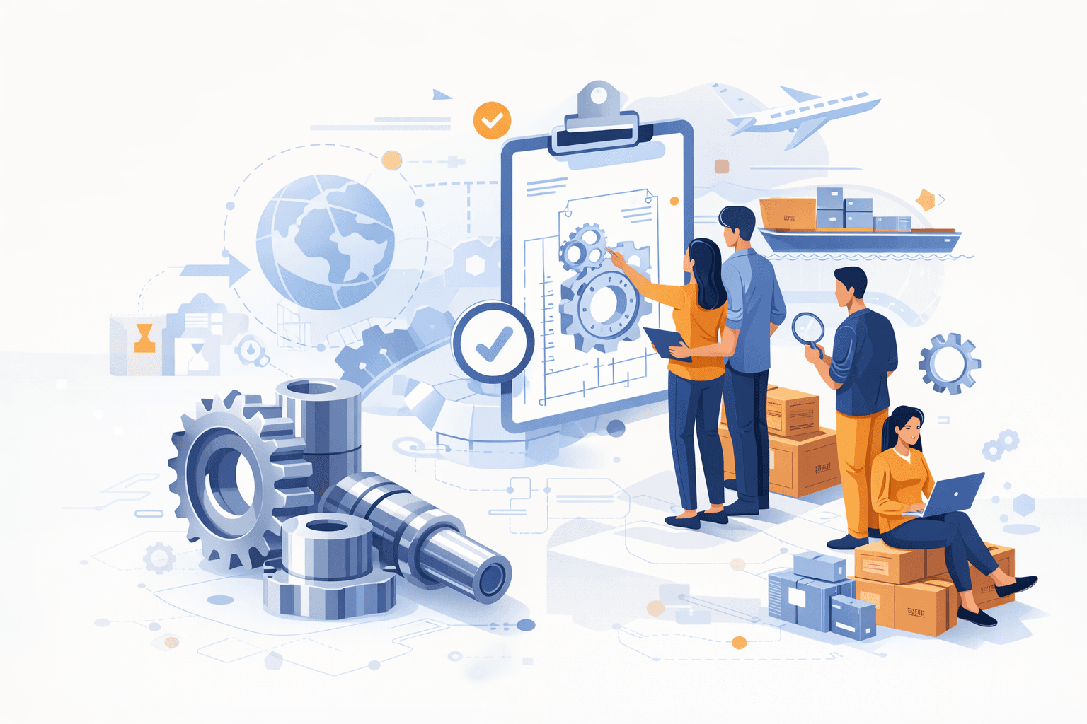 Engineering workflow and inspection process